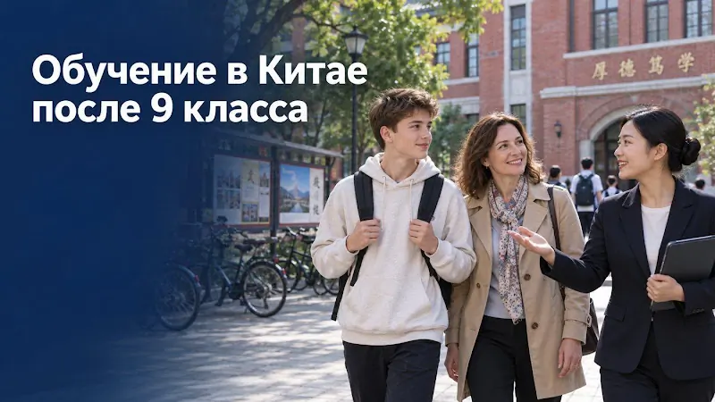 Обучение в Китае после 9 класса Обучение в Китае после 9 класса