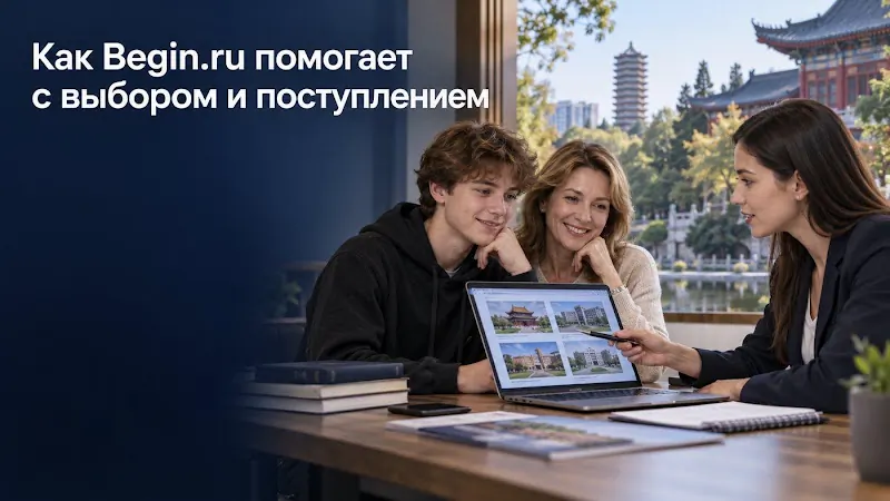 Как Begin.ru помогает с выбором и поступлением Как Begin.ru помогает с выбором и поступлением