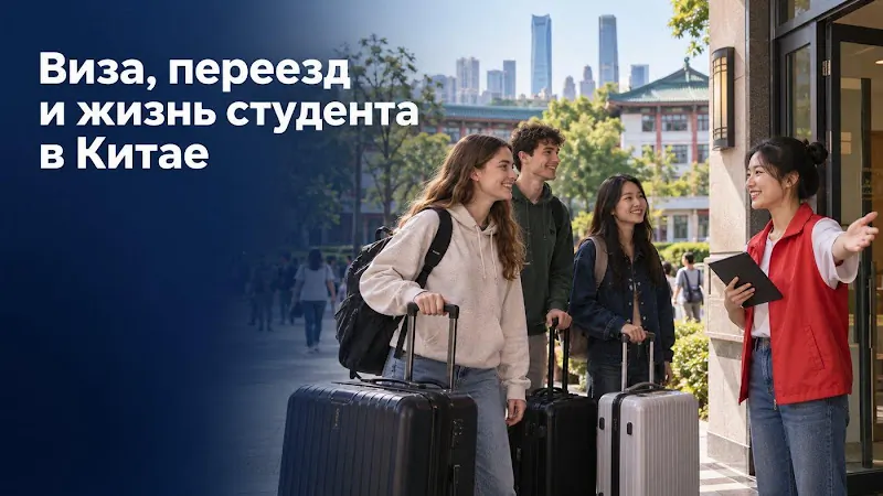 Виза, переезд и жизнь студента в Китае Виза, переезд и жизнь студента в Китае